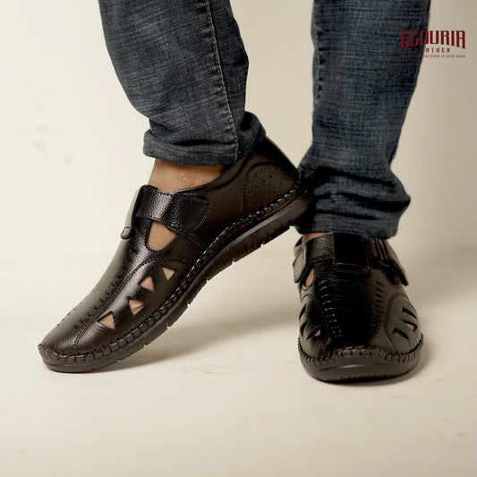Ecouria Leather Sacchi Comfort Slip-On Shoes for Men