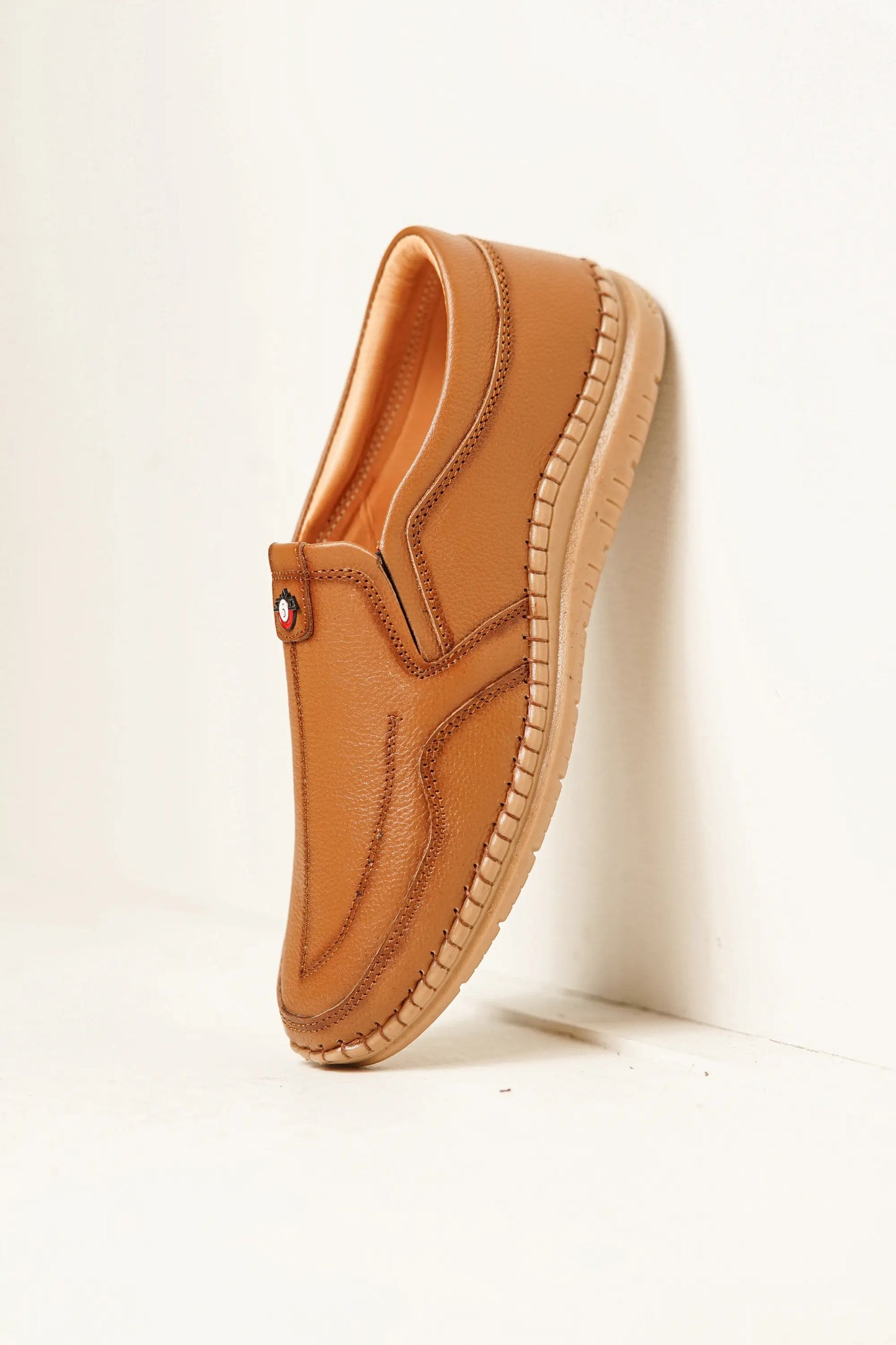 Ecouria Leather Sacchi Comfort Slip-On Shoes for Men