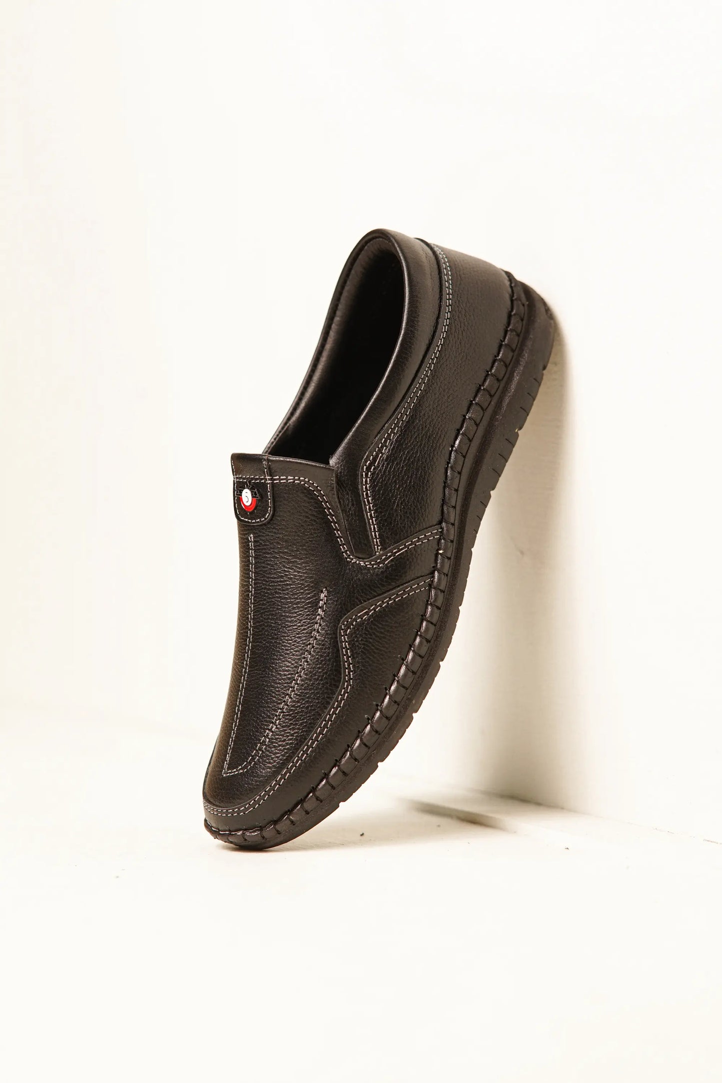Ecouria Leather Sacchi Comfort Slip-On Shoes for Men