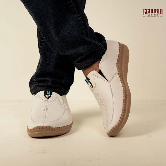 Ecouria Leather Sacchi Comfort Slip-On Shoes for Men